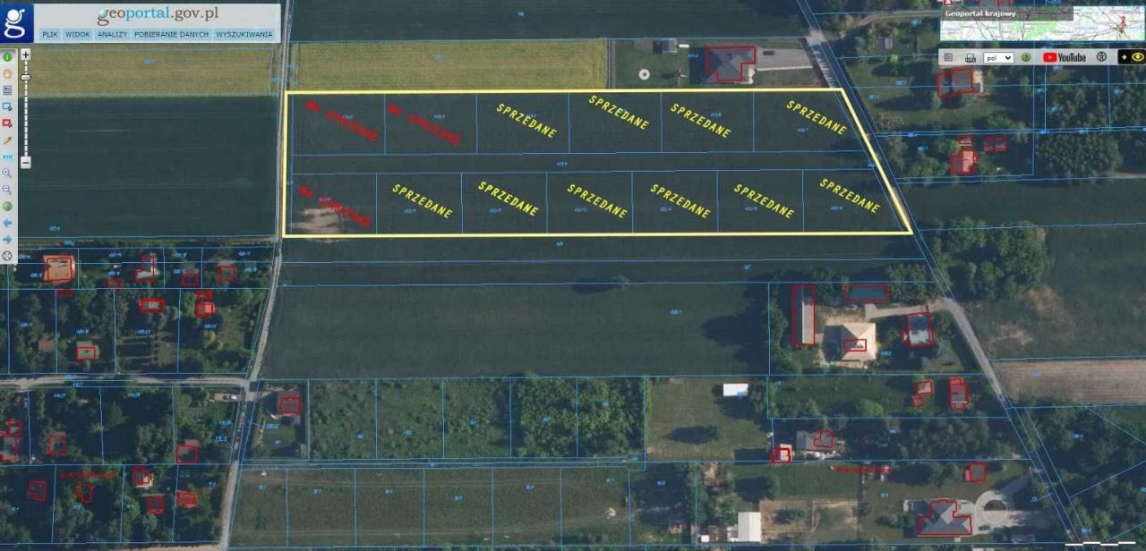 Działka budowlana Goławice Pierwsze, ul. Malinowa. Zdjęcie 6