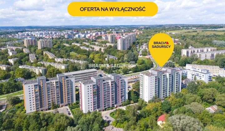 Mieszkanie 3-pokojowe Kraków Prądnik Czerwony, ul. Rozrywka