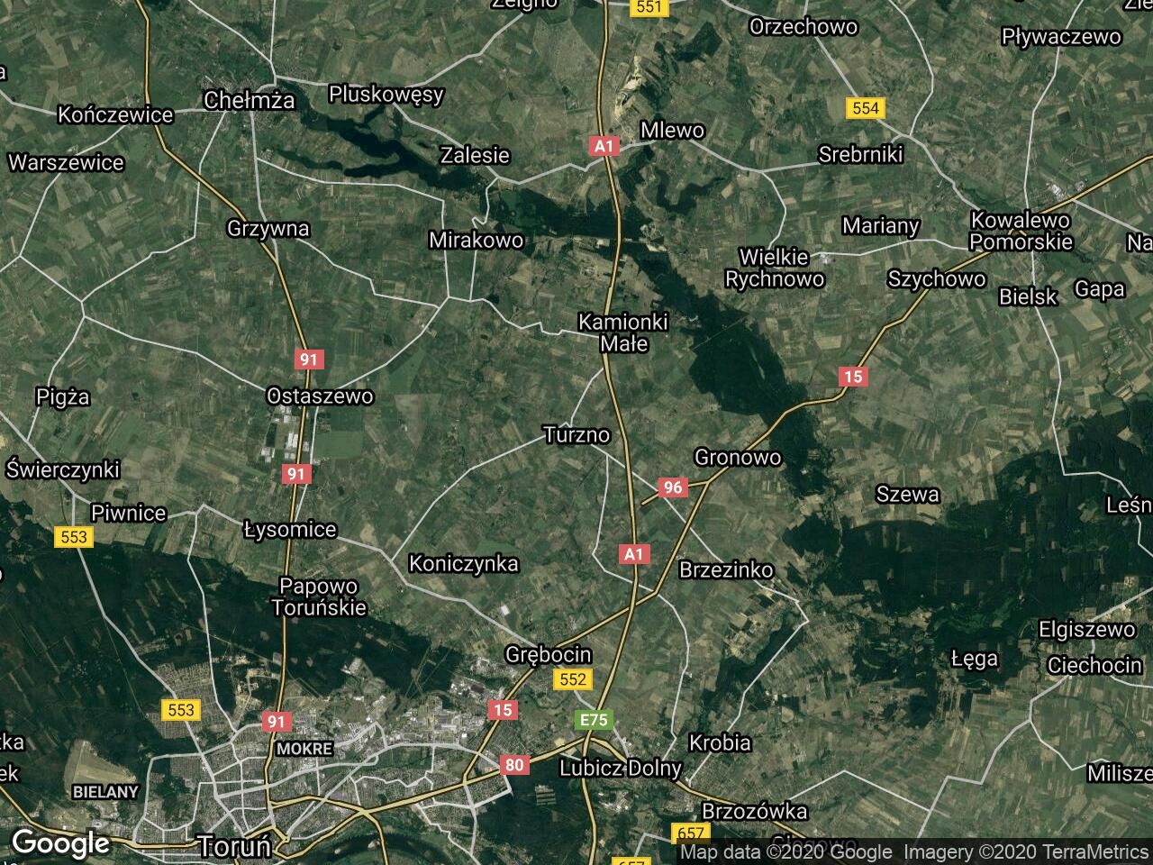 Działka rolno-budowlana Turzno, Turzno