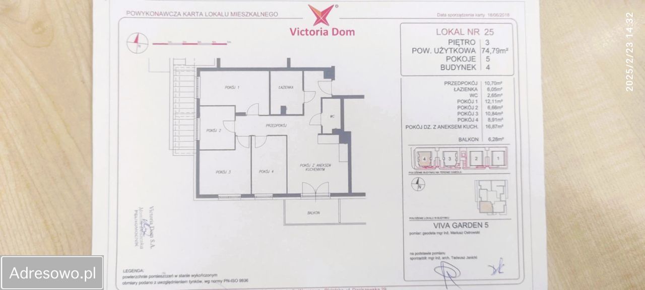 Mieszkanie 4-pokojowe Warszawa Białołęka, ul. Daniszewska. Zdjęcie 19