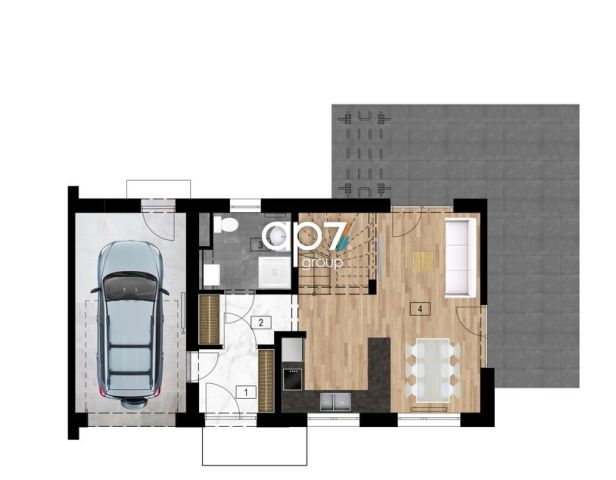 bliźniak, 5 pokoi Mników. Zdjęcie 14