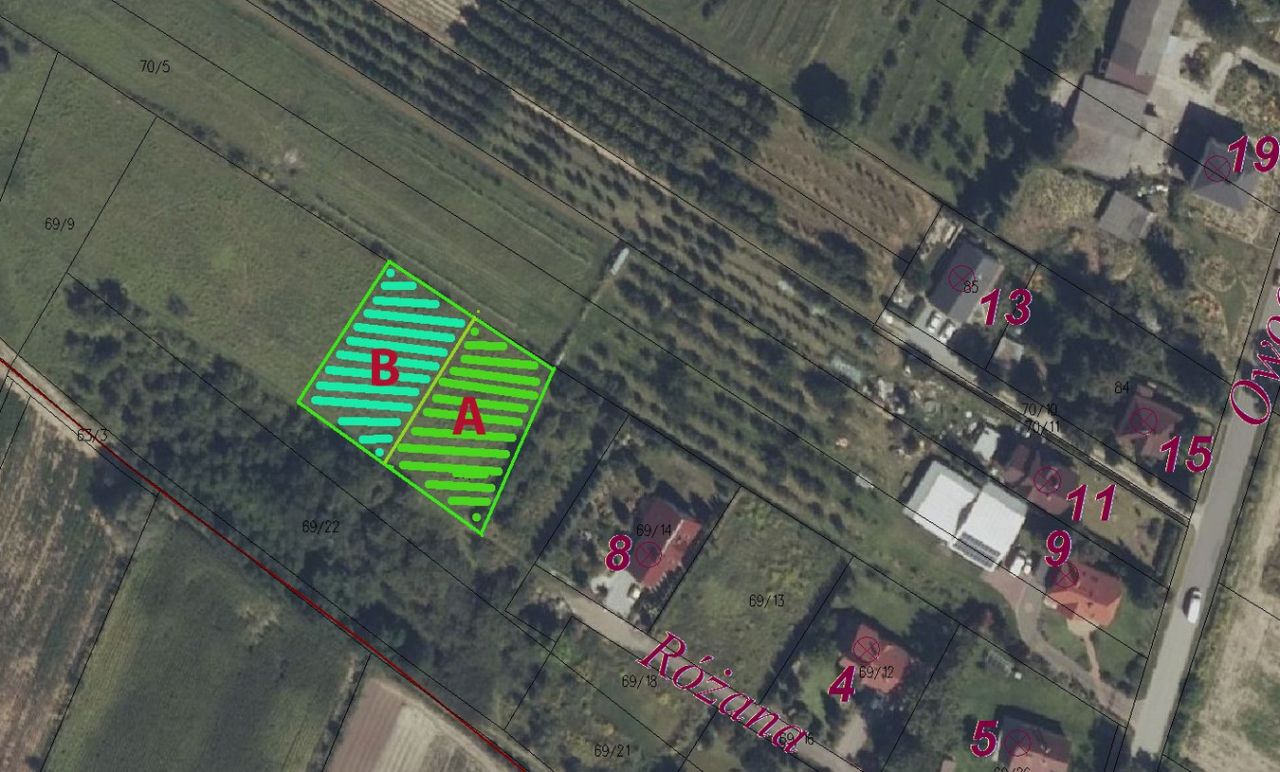 Działka budowlana Zagórzyce Stare. Zdjęcie 7
