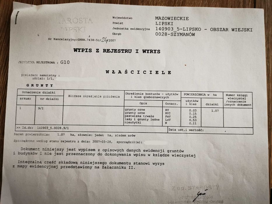 Działka leśna Szymanów. Zdjęcie 3