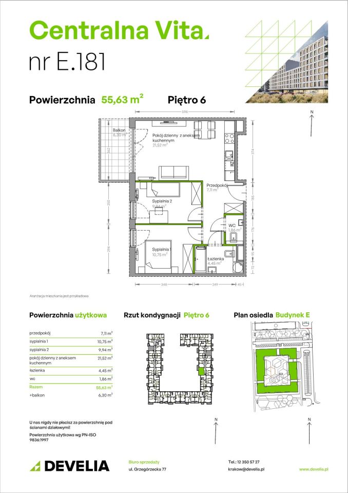 Mieszkanie 3-pokojowe Kraków Czyżyny, ul. Romana Ciesielskiego. Zdjęcie 14
