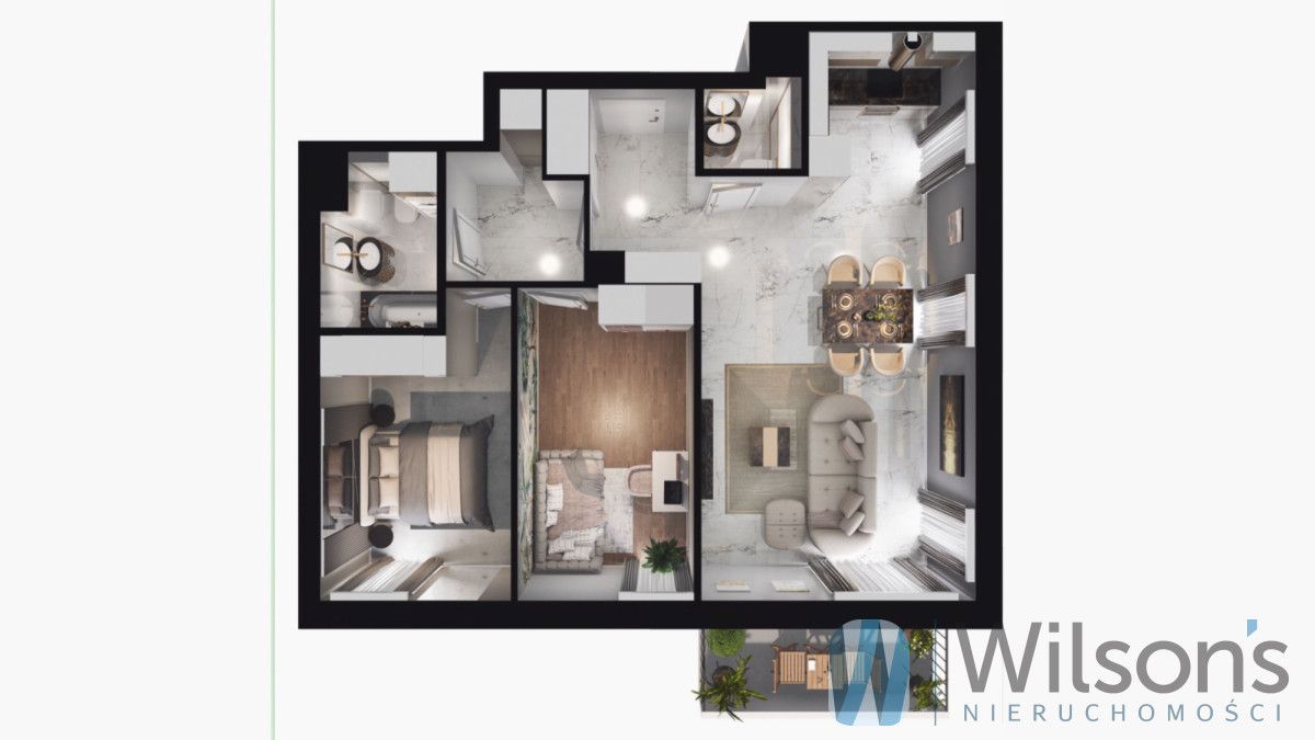 Mieszkanie 3-pokojowe Piastów, ul. Stanisława Bodycha. Zdjęcie 4