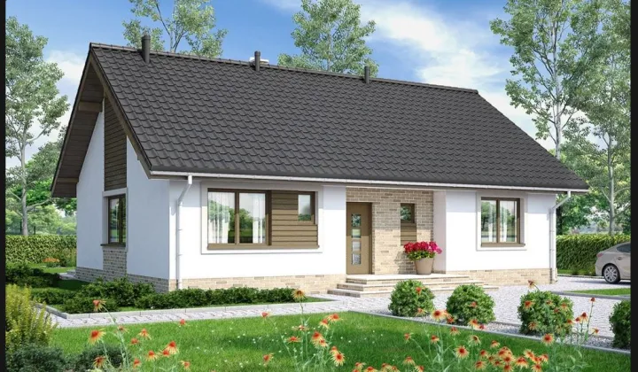 dom wolnostojący, 4 pokoje Krzyż Wielkopolski Centrum, ul. Tulipanowa