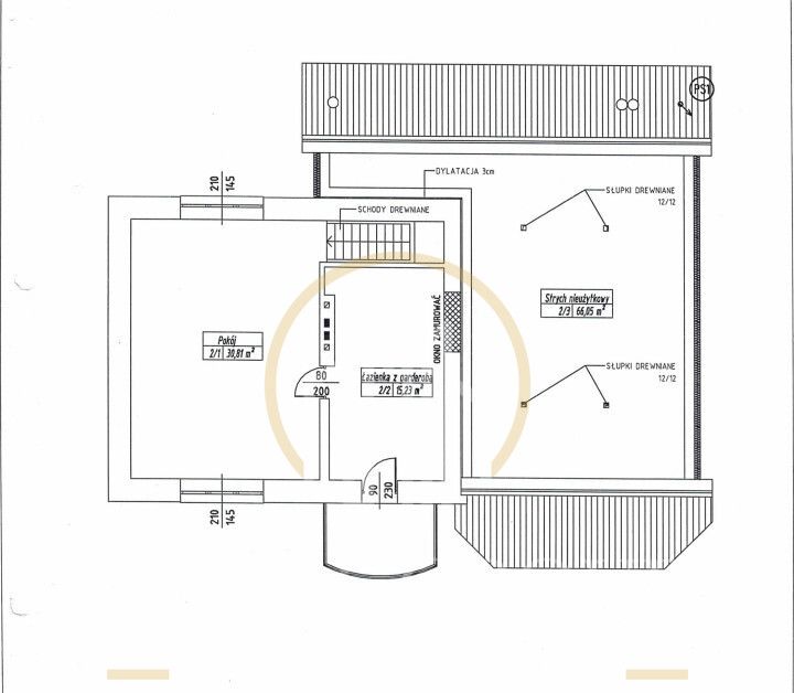 dom wolnostojący, 6 pokoi Dys. Zdjęcie 19