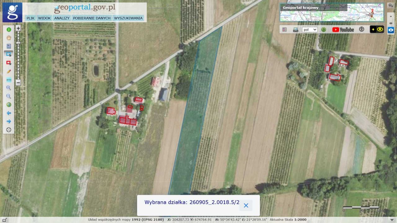 Działka rolno-budowlana Ruszcza-Płaszczyzna. Zdjęcie 2