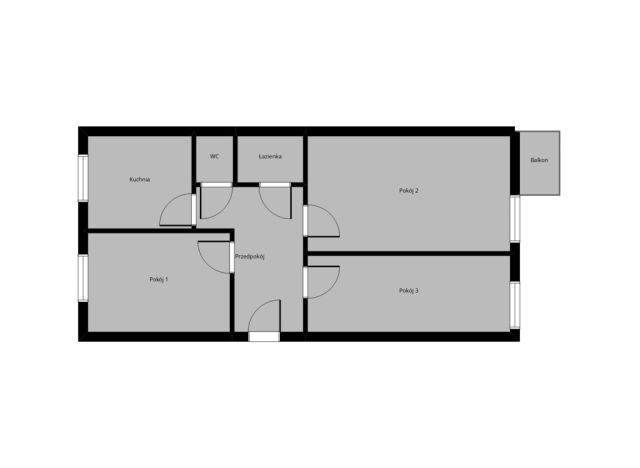 Mieszkanie 3-pokojowe Kalisz, ul. Widok. Zdjęcie 1