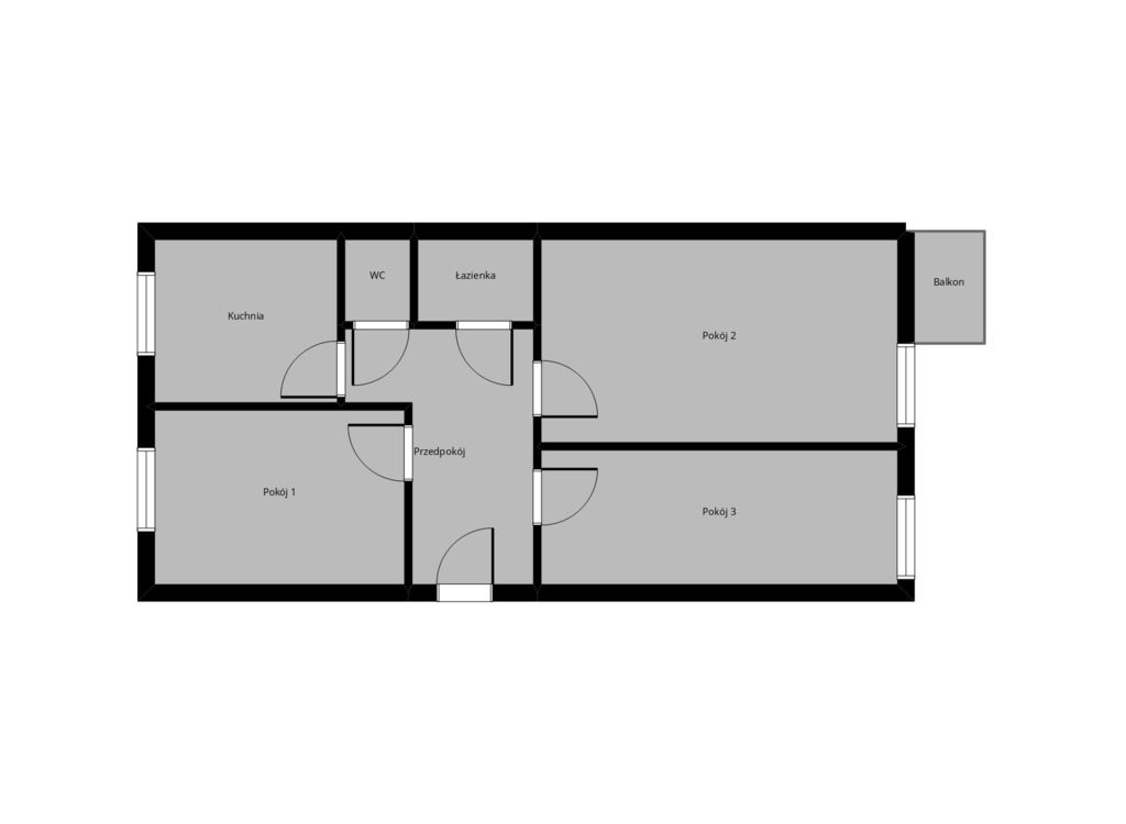 Mieszkanie 3-pokojowe Kalisz, ul. Widok. Zdjęcie 1
