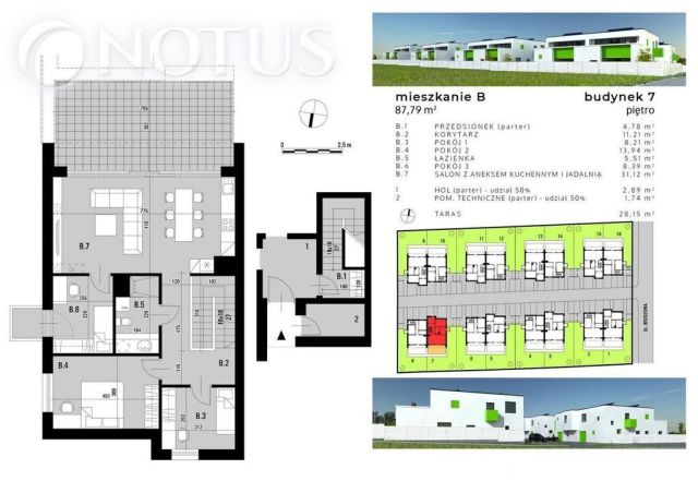 Mieszkanie 4-pokojowe Ornontowice. Zdjęcie 2
