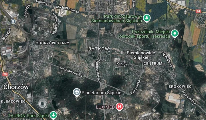 Działka rekreacyjna Siemianowice Śląskie Bytków, ul. Niepodległości