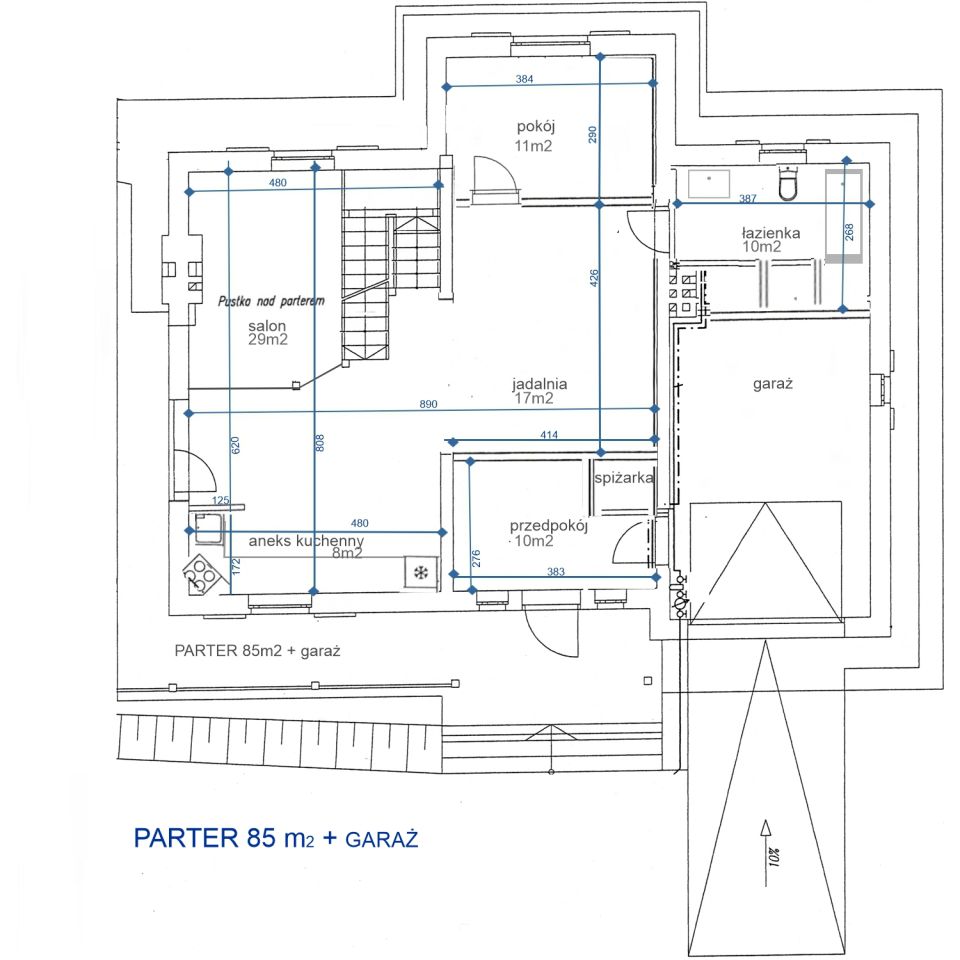 dom wolnostojący, 5 pokoi Tokarnia Knapy, Tokarnia. Zdjęcie 11