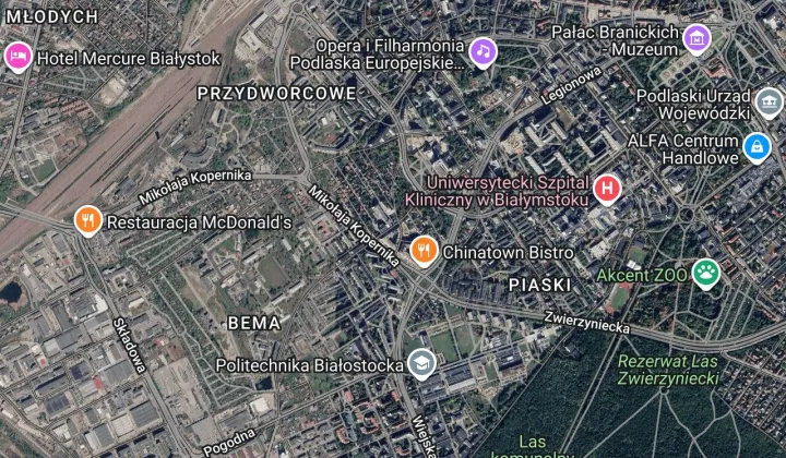 Garaż/miejsce parkingowe Białystok Piaski, ul. gen. Józefa Bema