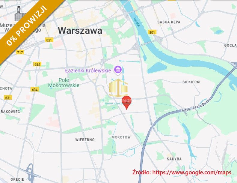 Lokal Warszawa Dolny Mokotów, ul. Jana III Sobieskiego. Zdjęcie 2