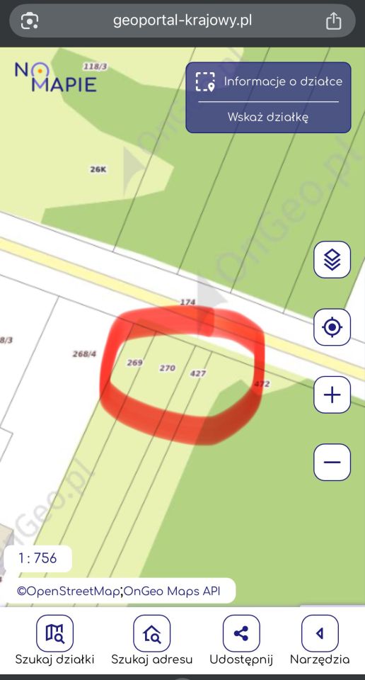 Działka budowlana Kolonia Krępa. Zdjęcie 8
