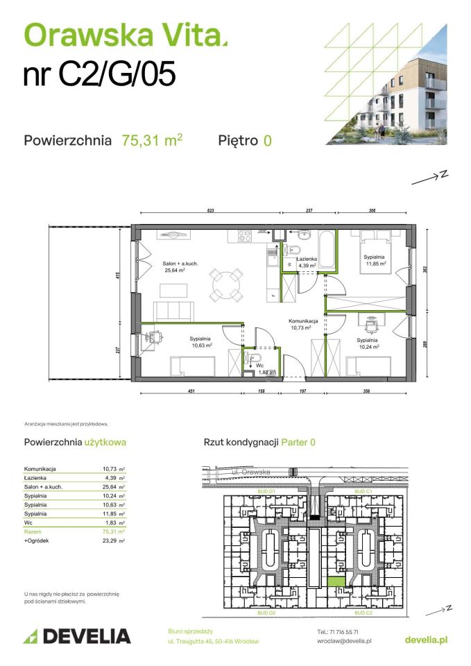 Mieszkanie 4-pokojowe Wrocław Ołtaszyn, ul. Orawska. Zdjęcie 8