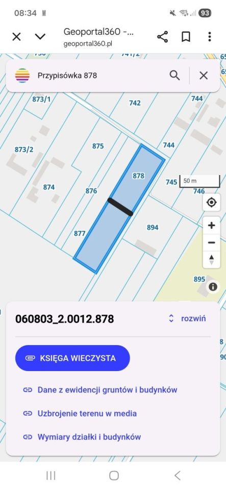 Działka budowlana Przypisówka. Zdjęcie 4