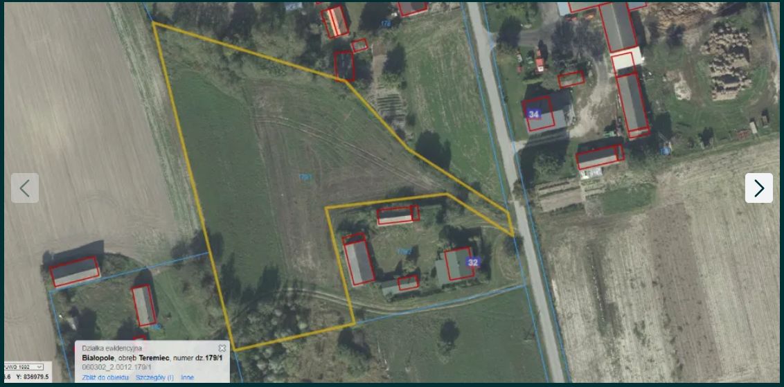 Działka rolno-budowlana Teremiec. Zdjęcie 2