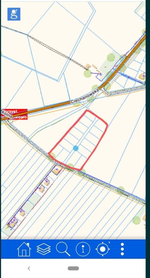 Działka budowlana Elżbiecin. Zdjęcie 4