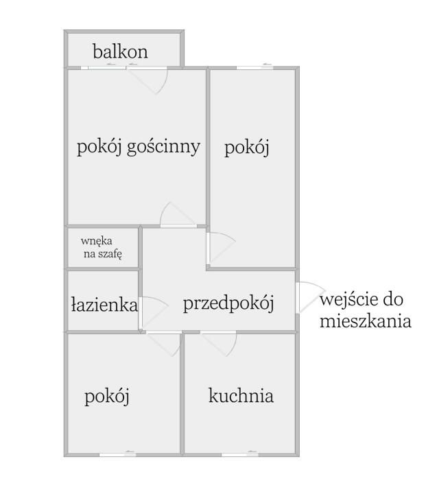 Mieszkanie 3-pokojowe Elbląg, ul. Lotnicza. Zdjęcie 16