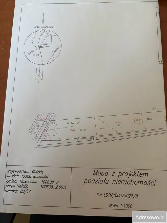 Działka budowlana Natolin. Zdjęcie 1