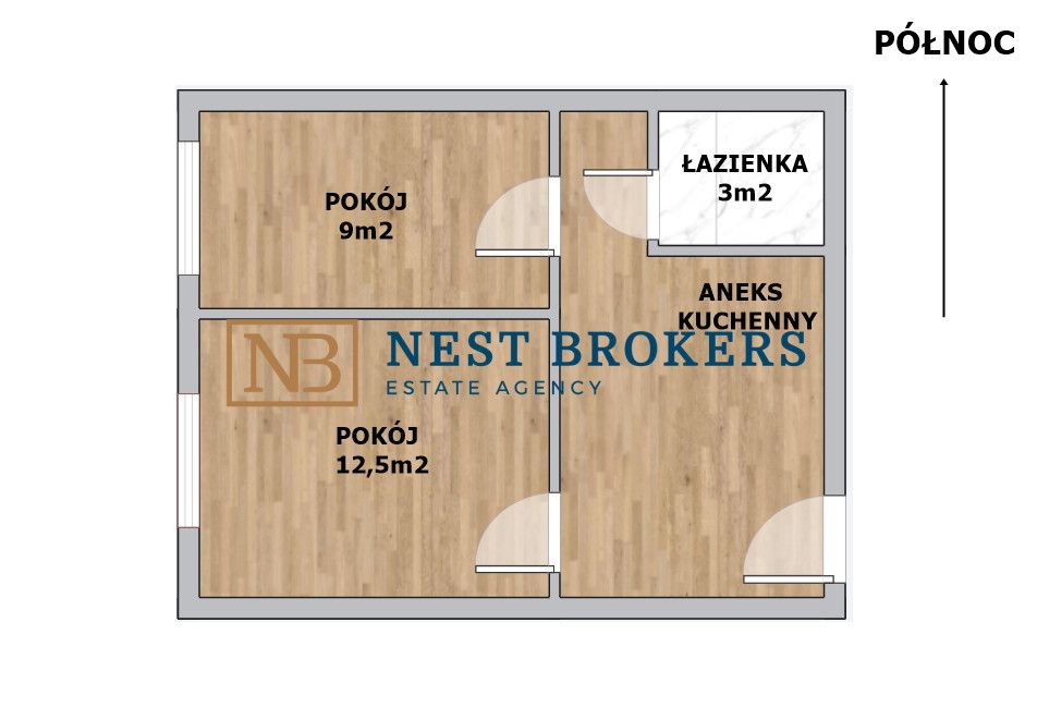Mieszkanie 2-pokojowe Kraków Olsza, ul. Macieja Miechowity. Zdjęcie 6