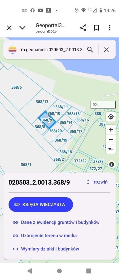 Działka budowlana Jawor. Zdjęcie 2