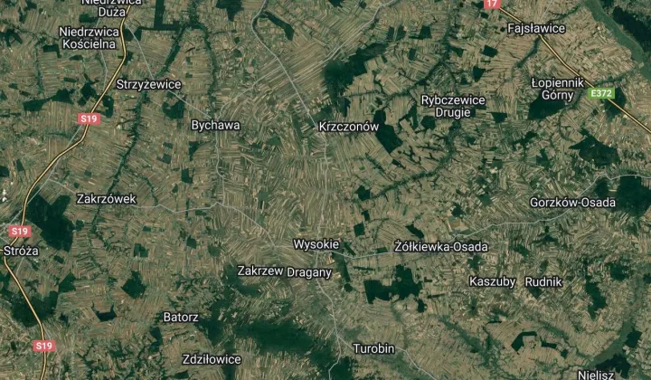 Działka rolna Giełczew