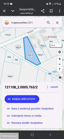 Działka budowlana Łapsze Niżne, ul. Nowa. Zdjęcie 4