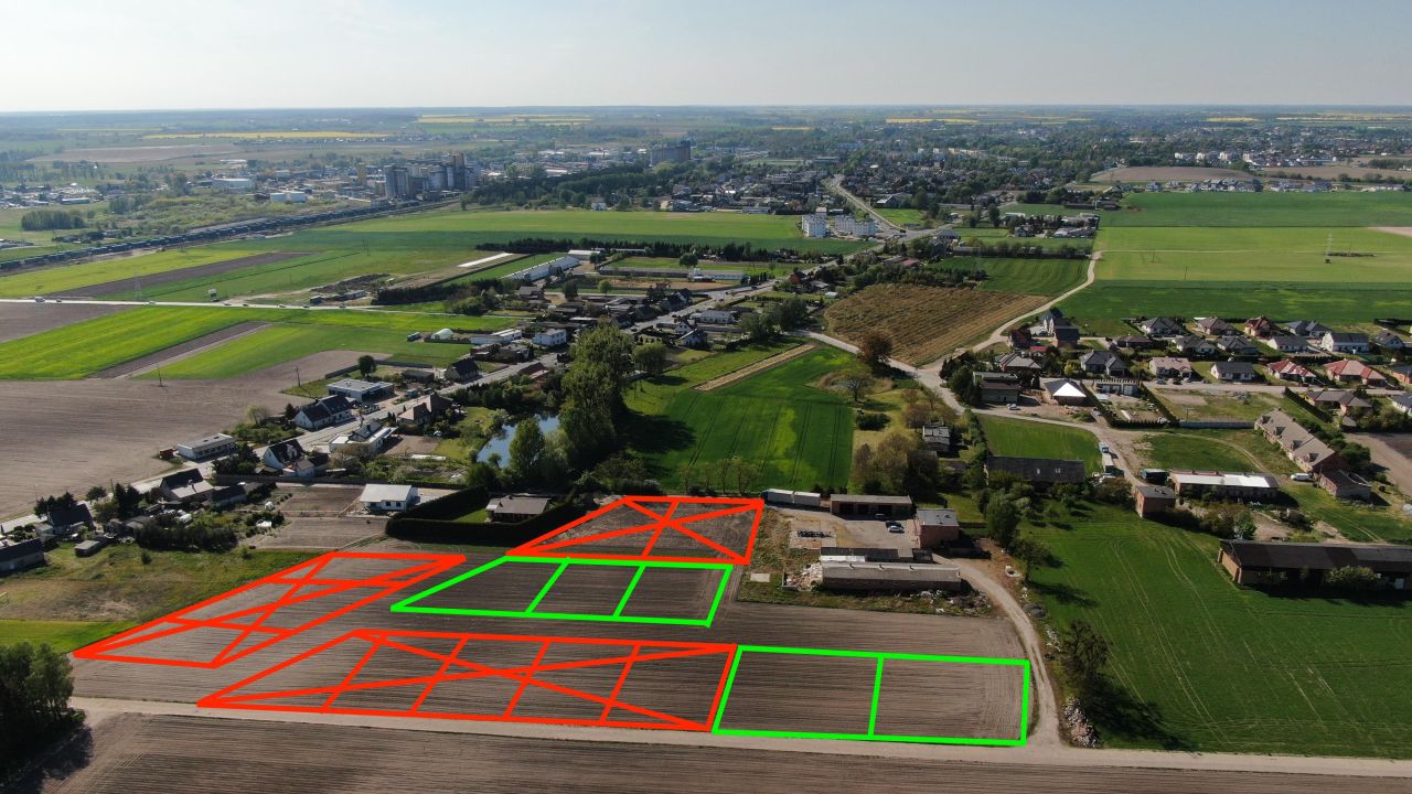 Działka budowlana Kępa, ul. Jeżynowa. Zdjęcie 3