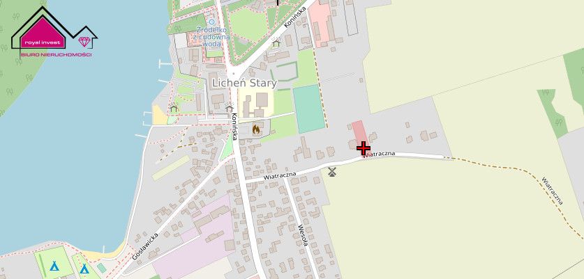 Działka inwestycyjna Licheń Stary, ul. Wiatraczna. Zdjęcie 1