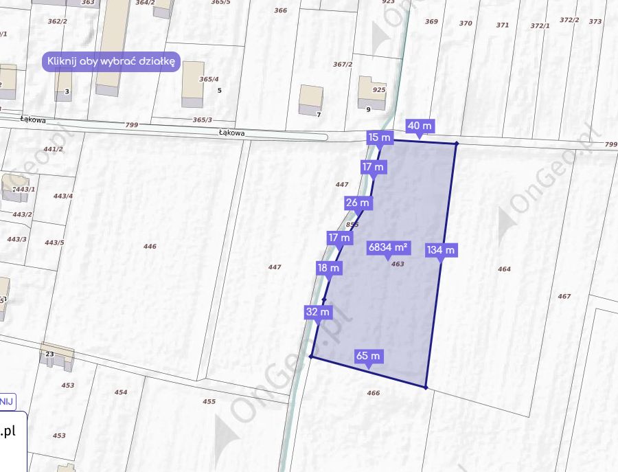 Działka rolno-budowlana Minkowice Oławskie, ul. Łąkowa. Zdjęcie 2