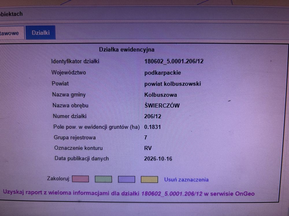 Działka budowlana Świerczów. Zdjęcie 2