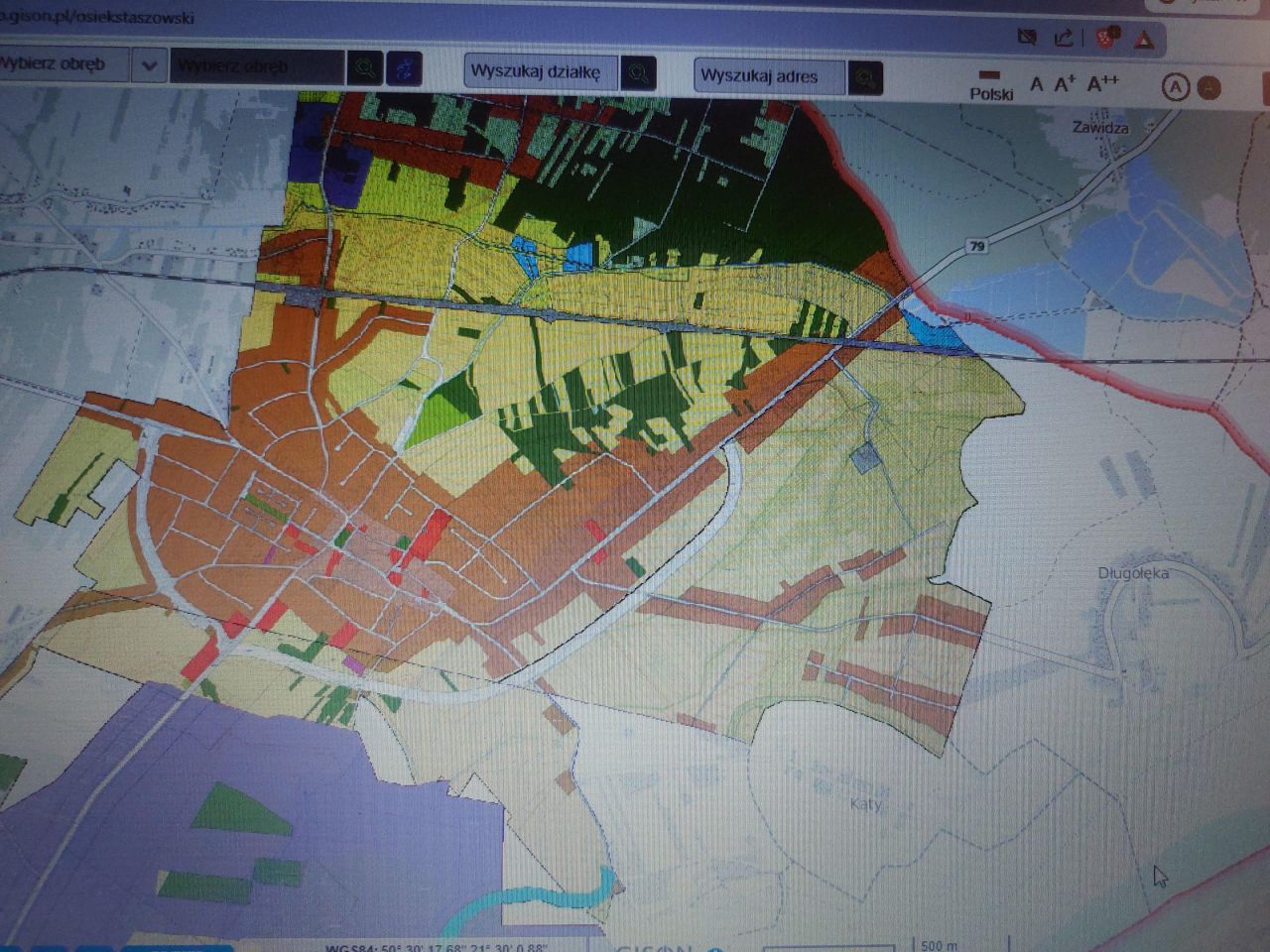 Działka budowlana Osiek, ul. Tarnobrzeska. Zdjęcie 6