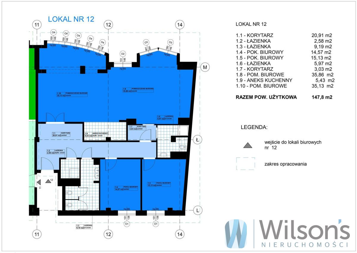 Mieszkanie 4-pokojowe Warszawa, ul. Tamka. Zdjęcie 18