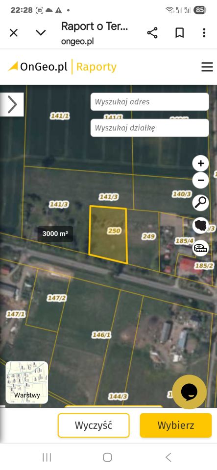 Działka budowlana Sławka Mała. Zdjęcie 2