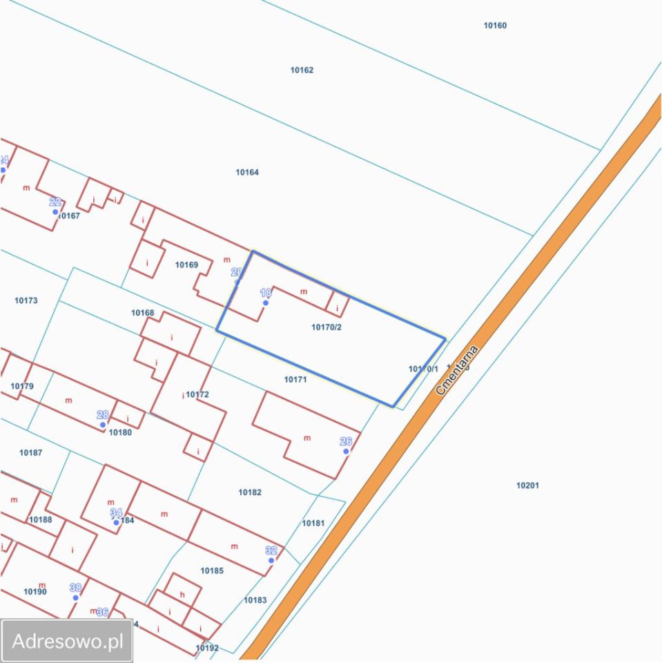 Działka budowlana Czeladź, ul. Cmentarna. Zdjęcie 3