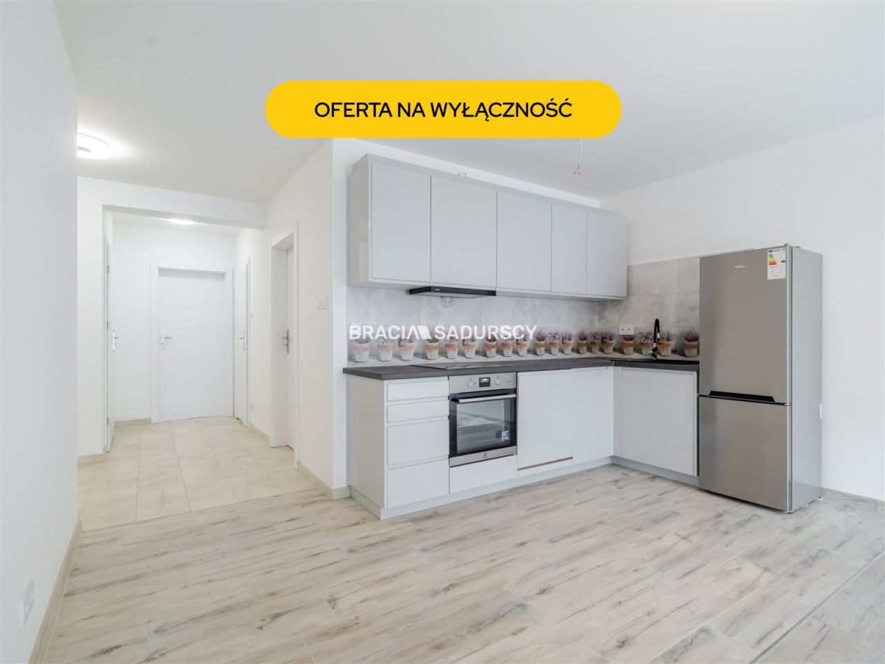 Mieszkanie 3-pokojowe Kraków Kliny, ul. bpa Albina Małysiaka. Zdjęcie 1