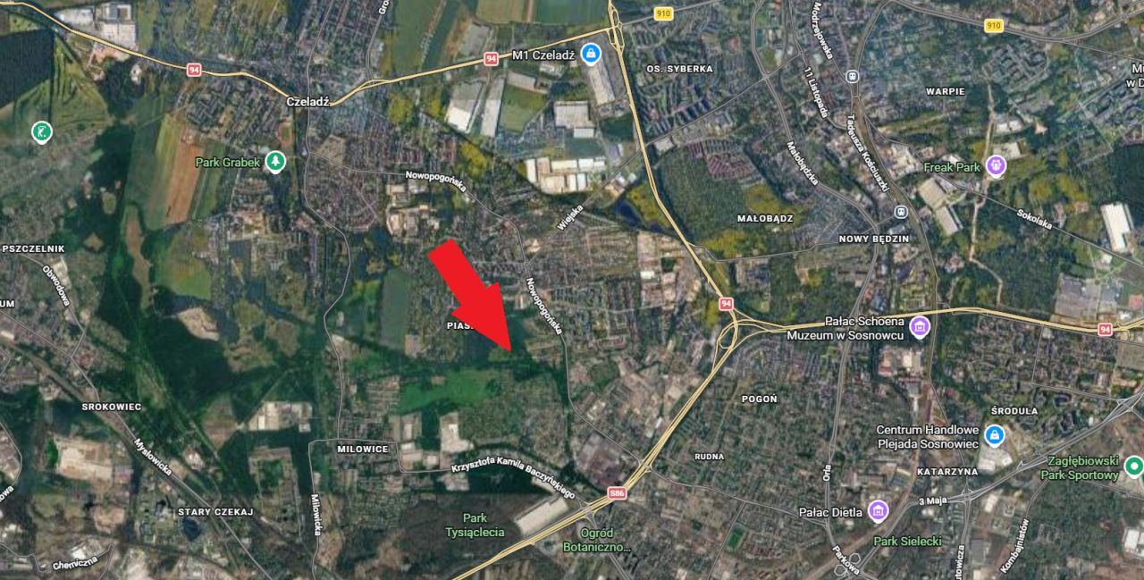 Działka budowlana Sosnowiec Milowice, ul. Stalowa. Zdjęcie 7