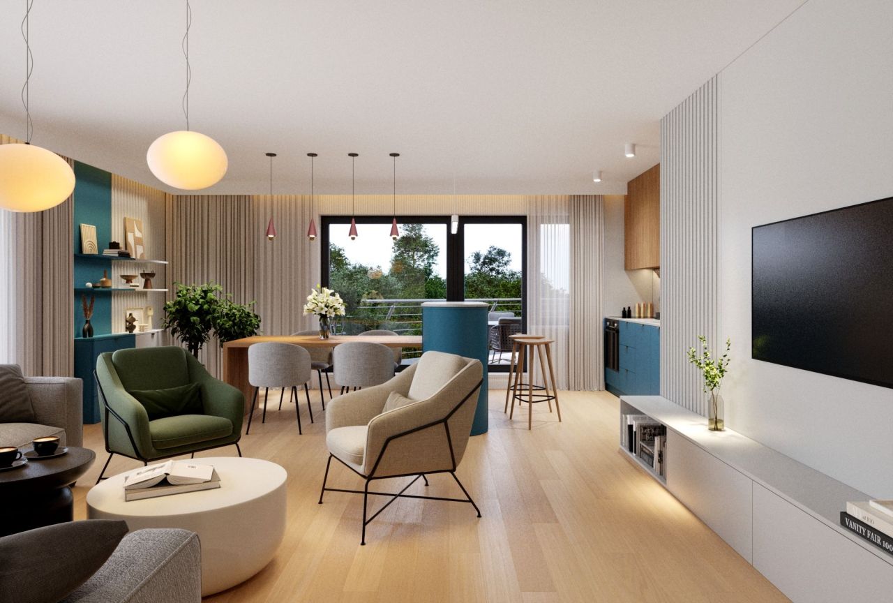 Mieszkanie 3-pokojowe Jurata, ul. Świętopełka