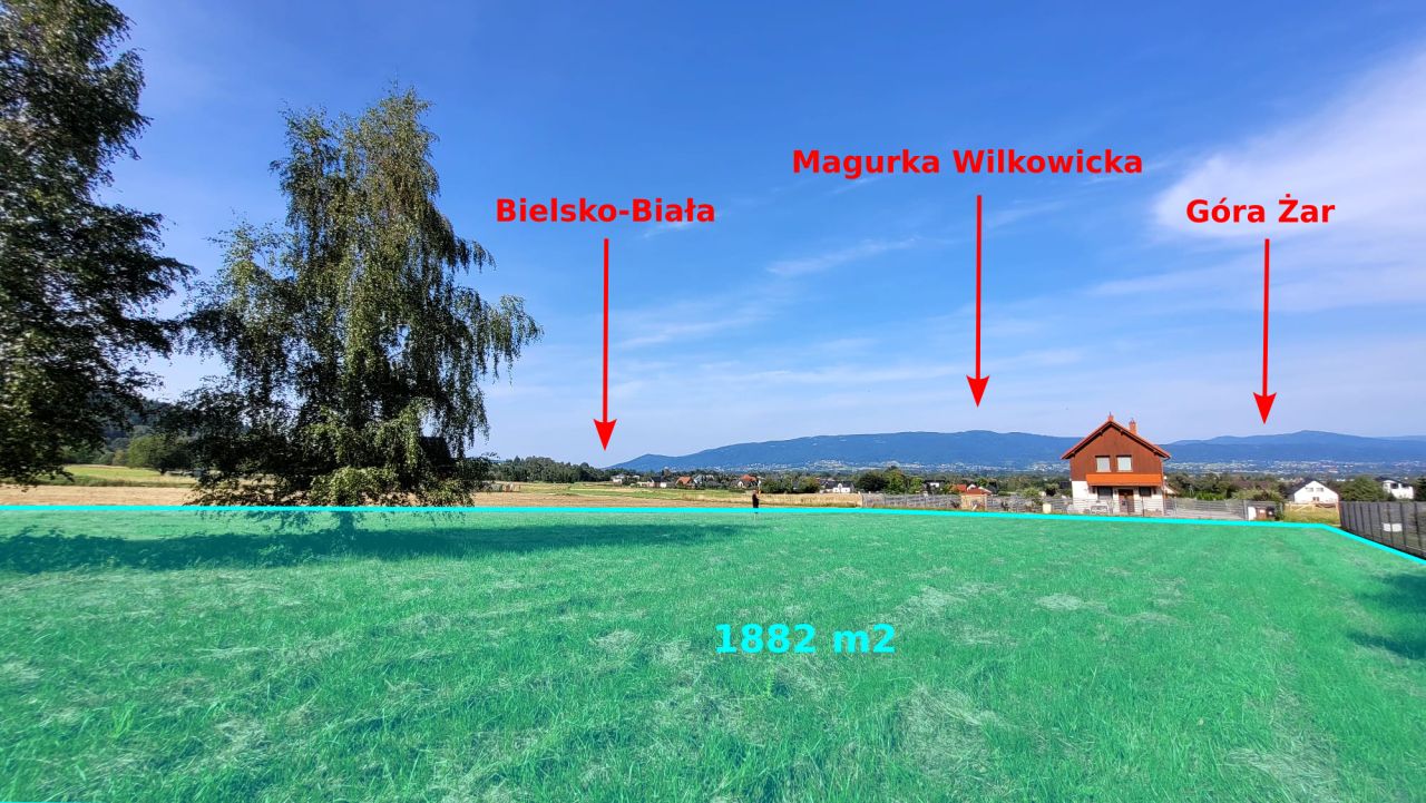 Działka budowlana Słotwina, boczna. Zdjęcie 11
