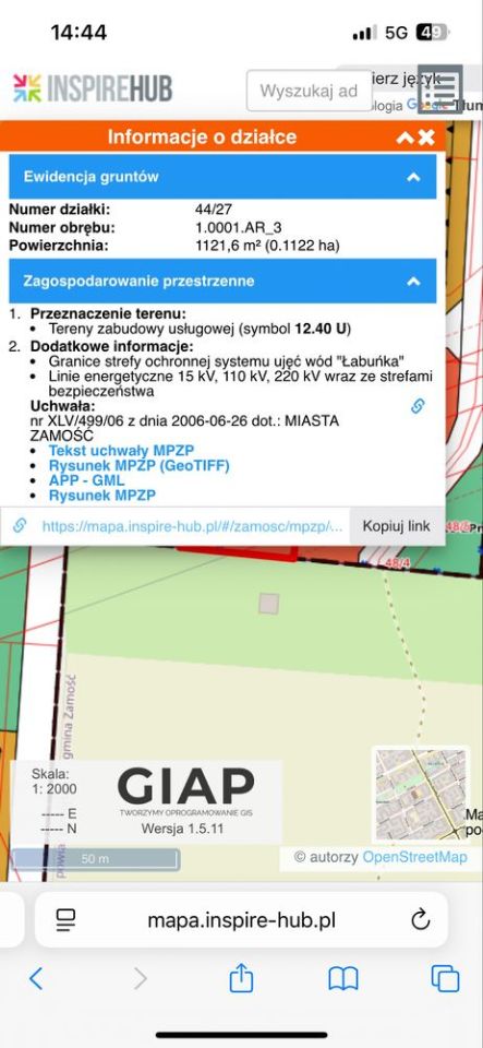 Działka inwestycyjna Zamość, ul. Lawendowa. Zdjęcie 7