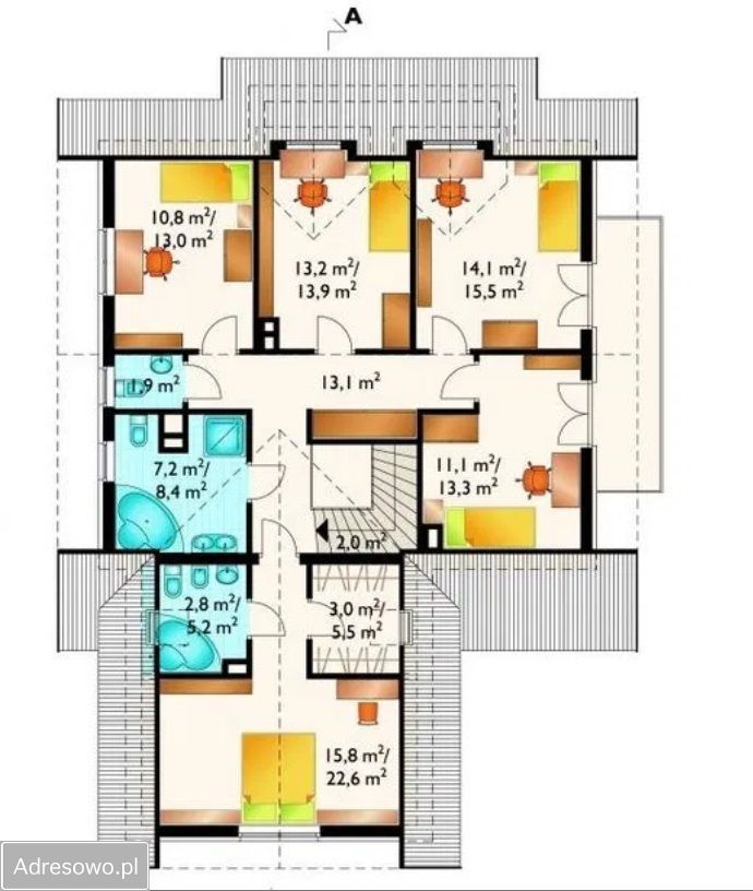 dom wolnostojący, 7 pokoi Warszawa Międzylesie, ul. Wiązana. Zdjęcie 22