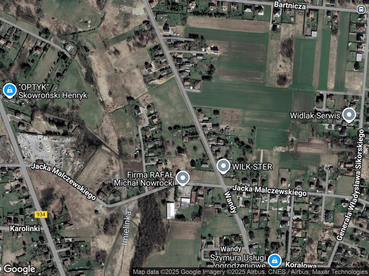 Działka rolno-budowlana Imielin, ul. Wandy