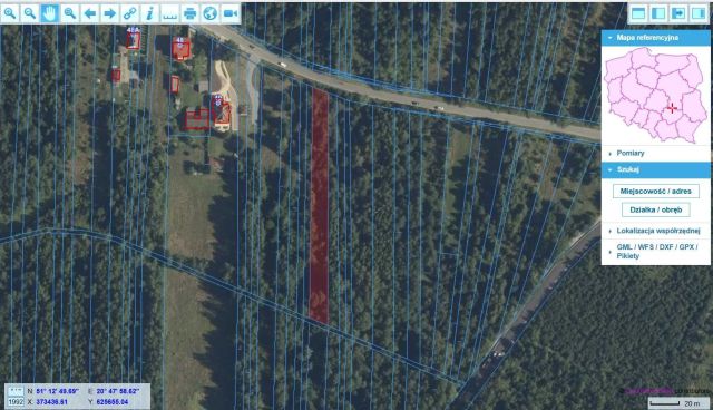 Działka budowlana Budki Budki Drugie. Zdjęcie 1