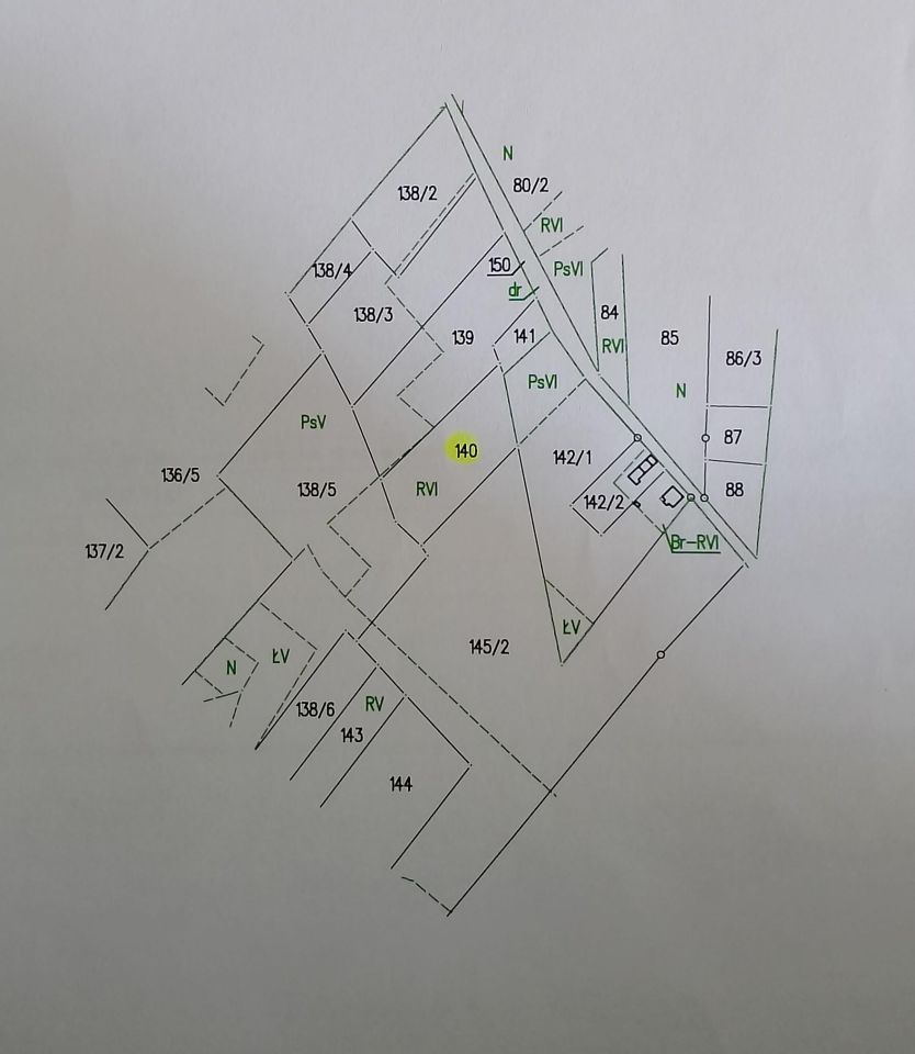 Działka rolna Piersk. Zdjęcie 2