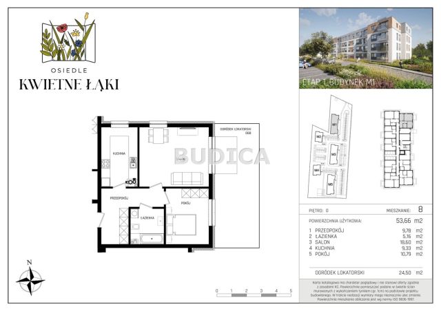 Mieszkanie 2-pokojowe Poddębice, ul. Targowa. Zdjęcie 1