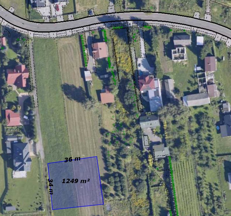 Działka budowlana Zamość Majdan, ul. Majdan. Zdjęcie 3