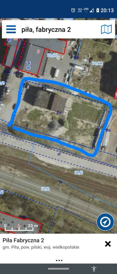 Działka inwestycyjna Piła, ul. Fabryczna. Zdjęcie 4